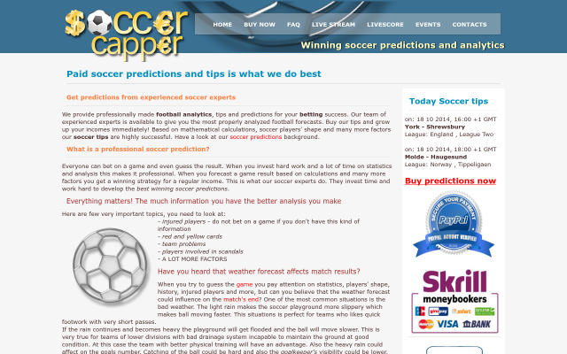soccer-capper.com